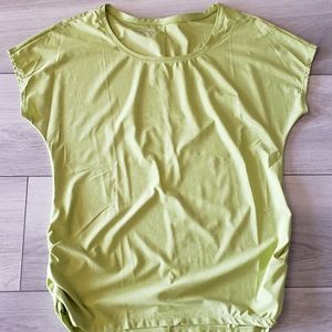 Large Eddie Bauer Travex Lime Shirt